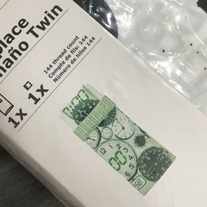🆕NWT ⏰ clocks Twin duvet cover set Ikea